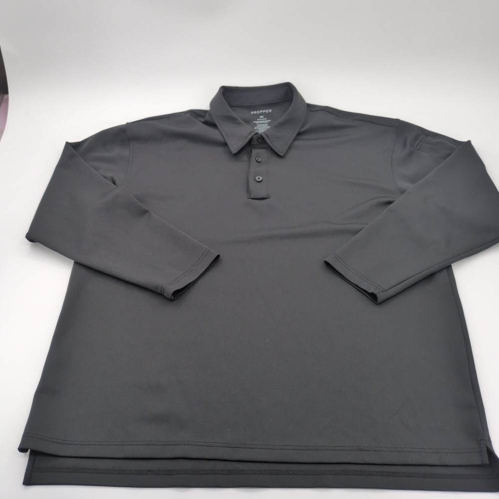 Propper Men's Raglan Long Sleeve Utility Polo Shirt Size XXL Tactical Breathable